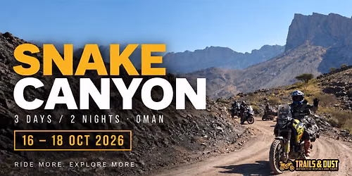 Snake Canyon Motorcycle Adventure | Oman \ud83c\uddf4\ud83c\uddf2 | 3 Days