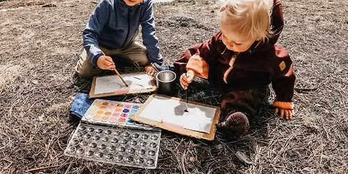 Outdoor Nature Watercolor Painting