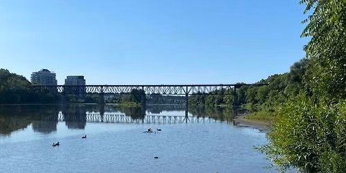 Hike the Grand River starting at Pioneer Tower