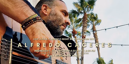 Live Latin & Flamenco Night with Alfredo C\u00e1ceres at Visionarium
