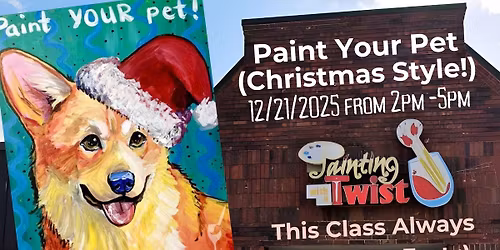 Paint Your Pet (Christmas Style)