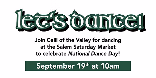 National Dance Day at Saturday Market