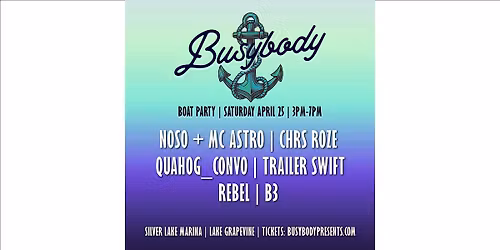 Busyboat Boat Party