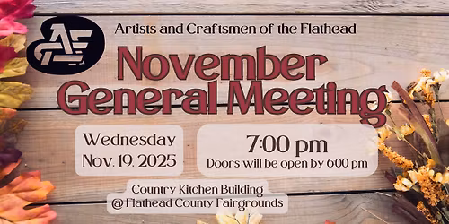 ACF November General Meeting