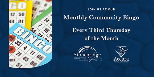 Monthly Community Bingo