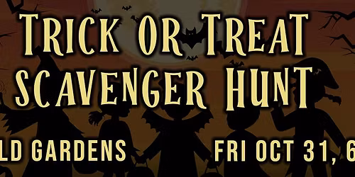 Trick or Treat Scavenger Hunt at Lakewold Gardens