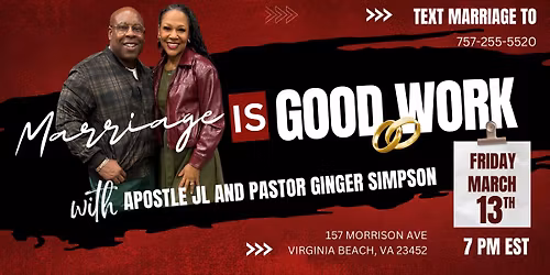 Marriage Is Good Work