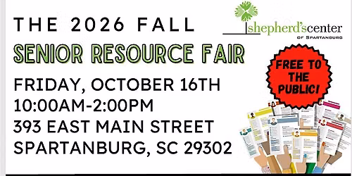 2026 Fall Senior Resource Fair