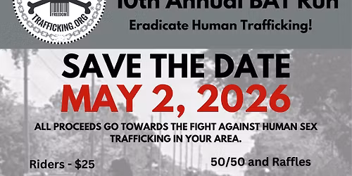 BAT 10th Annual ABR - The Ride to Eradicate Human Trafficking