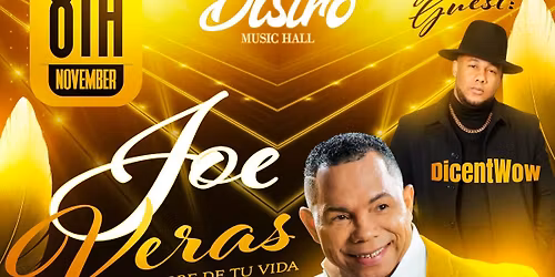 \u203c\ufe0fJOE VERAS EN CONCIERTO \u203c\ufe0f