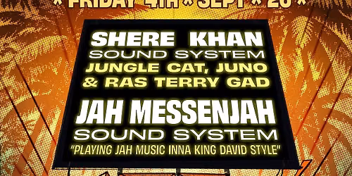 Roots on the Corner #44. Shere Khan Sound System meets Jah Messenjah Sound System.