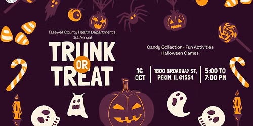 Tazewell County Health Department's Inaugural Trunk or Treat