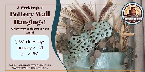 3 Week: Pottery Wall Hangings!