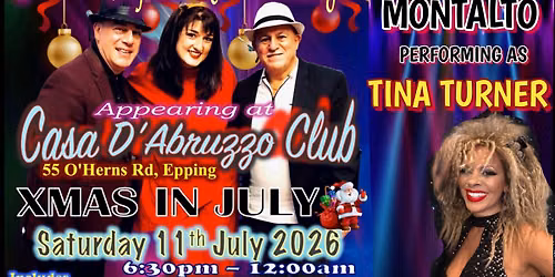XMAS IN JULY- Cancer fundraiser dinner dance 