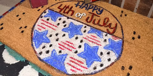 Patriotic paint class