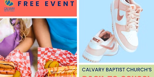 Community Back-to-School Block Party & Sneaker Drive