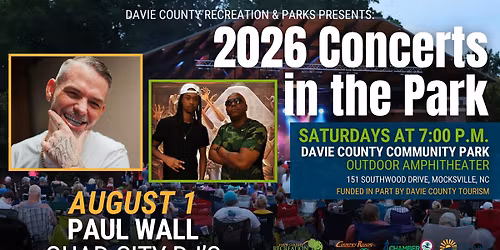 Concert in the Park: August 1st