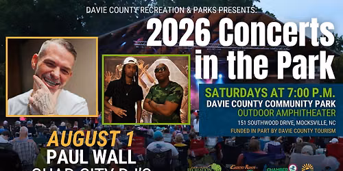 Concert in the Park: August 1st