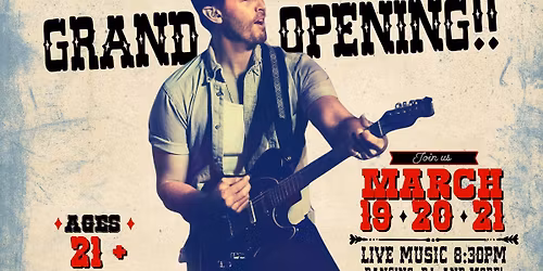 Omaha Guitars & Cadillacs Grand Opening Weekend with Dylan Gerard!!