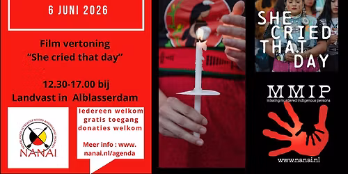 NANAI Filmvertoning MMIP : 'She cried that day'