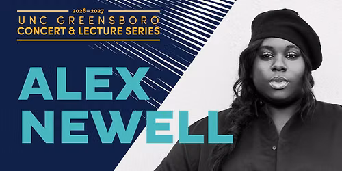 Alex Newell: UNCG Concert and Lecture Series