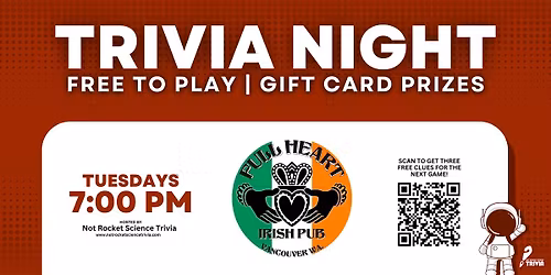 Vancouver Trivia Night | Full Heart Irish Pub