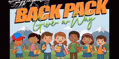 Back Pack Drive!