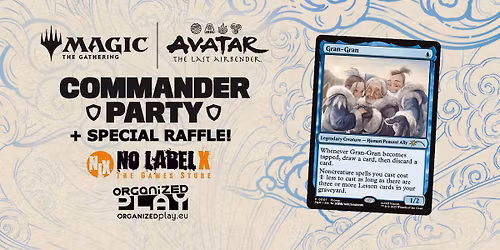 MtG Commander Party December \ud83d\udd25 Op.eu \/ No Label X