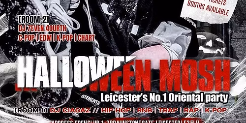 REBEL PANDA : HALLOWEEN MOSH \ud83c\udf83 (LEICESTER)