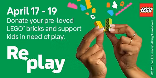 Donate to LEGO\u00ae Replay