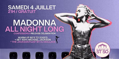 \ud83e\udea9 THE MADONNA PARTY \ud83e\udea9 CONFESSIONS II RELEASE \ud83e\udea9 GRATUIT
