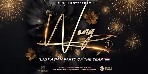 WONG - The Last Asian Party of the Year NL