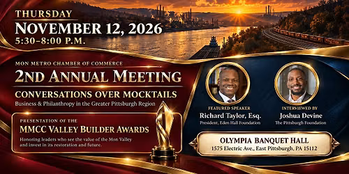 Mon Metro Chamber of Commerce 2nd Annual Meeting