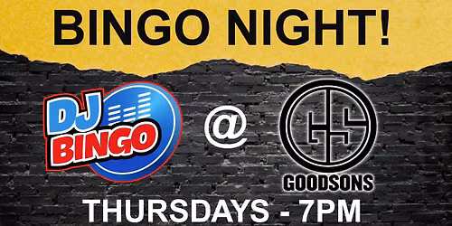DJ Bingo at GoodSons!