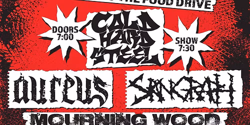 TUPELOCORE Presents: Mosh For Meals