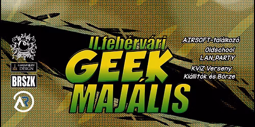 II. SZ\u00c9KESFEH\u00c9RV\u00c1R GEEK MAJ\u00c1LIS