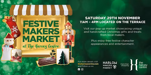 November Festive Makers Market at The Harvey Centre\ud83c\udf84