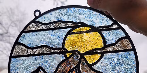 Faux Stained Glass Class\/suncatchers or wall hanging 