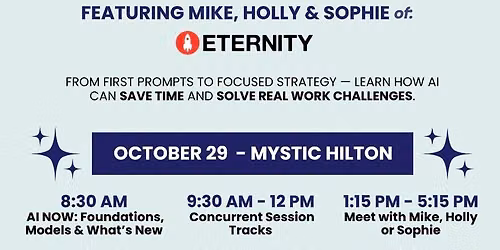 AI Workshop with ETERNITY - AI NOW: Foundations, Models & What's New