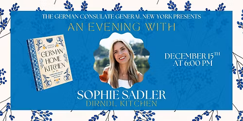 An Evening with Sophie Sadler of Dirndl Kitchen