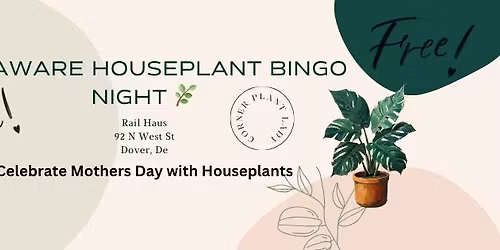 Delaware HousePlant Bingo