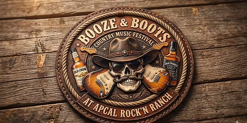 Booze & Boots Country Festival, featuring Leaving Austin - Presented by North Fork Mono Casino