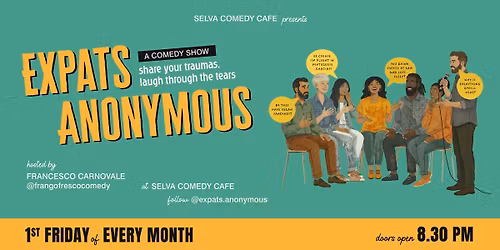 Expats Anonymous - Comedy Night About Life Abroad (In English)