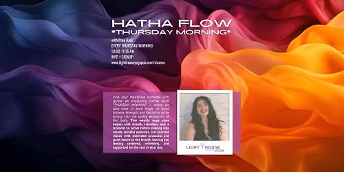 HATHA FLOW *THURSDAY MORNING* @ Lighthouse Community Yoga PDX