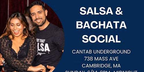 Salsa & Bachata Social at the Cantab Underground \u2013 Cambridge, MA