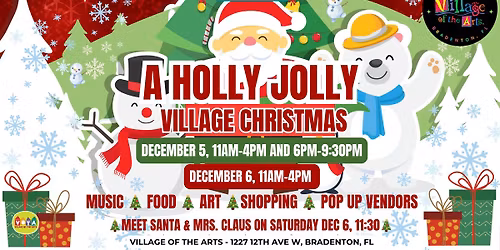 A Holly Jolly Village Christmas