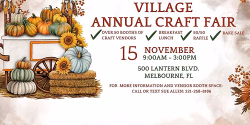 Annual Fall Craft Fair