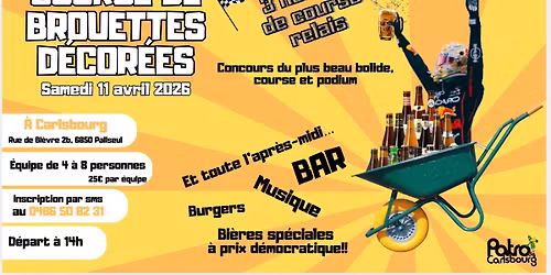 Grande course de brouettes \ud83c\udfc1\ud83c\udfc5\ud83d\ude9c