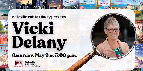 Vicki Delany at Belleville Public Library