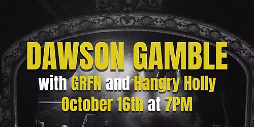 Dawson Gamble Live at Avant Garde